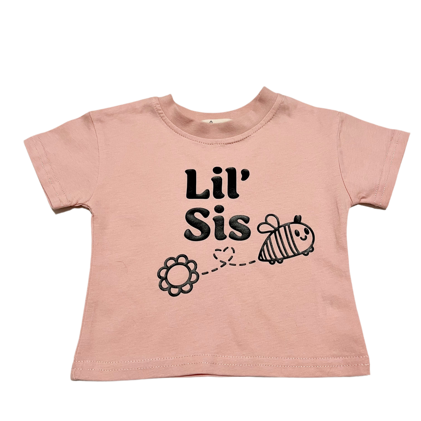 Lil’ Sis Tee-Pink