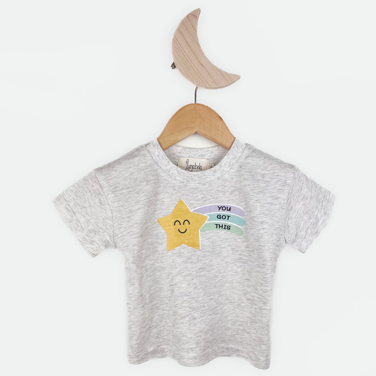 You Got This T-Shirt-Pink/Grey