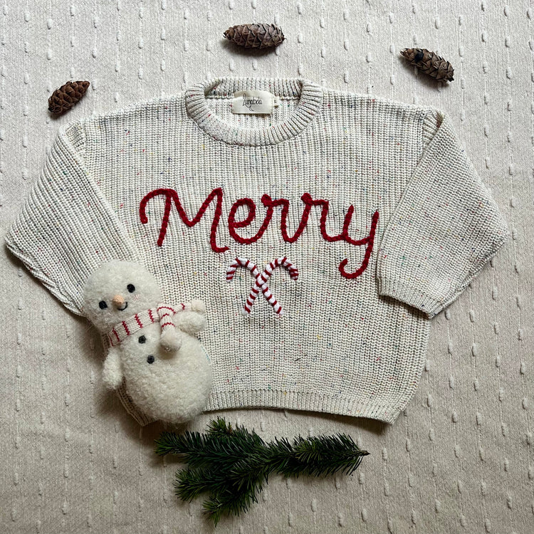 Hand Embroidered Knitwear