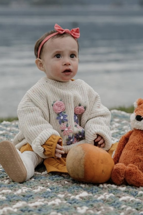 Hand Embroidered Knitwear