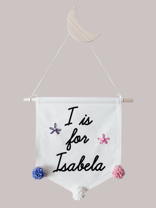 Custom Pom Banner