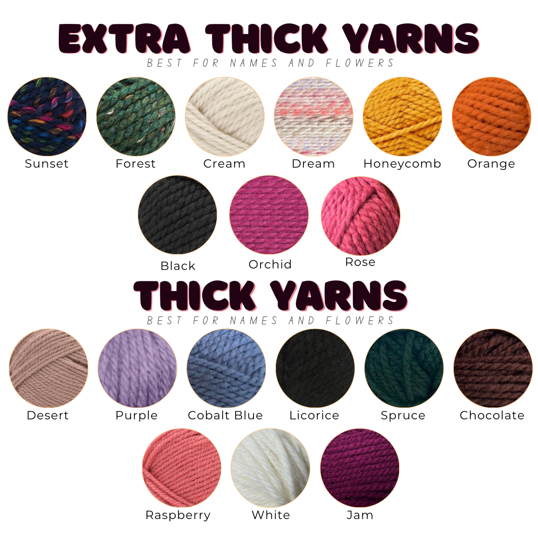 Honey Personalized Oversized Knit Sweater