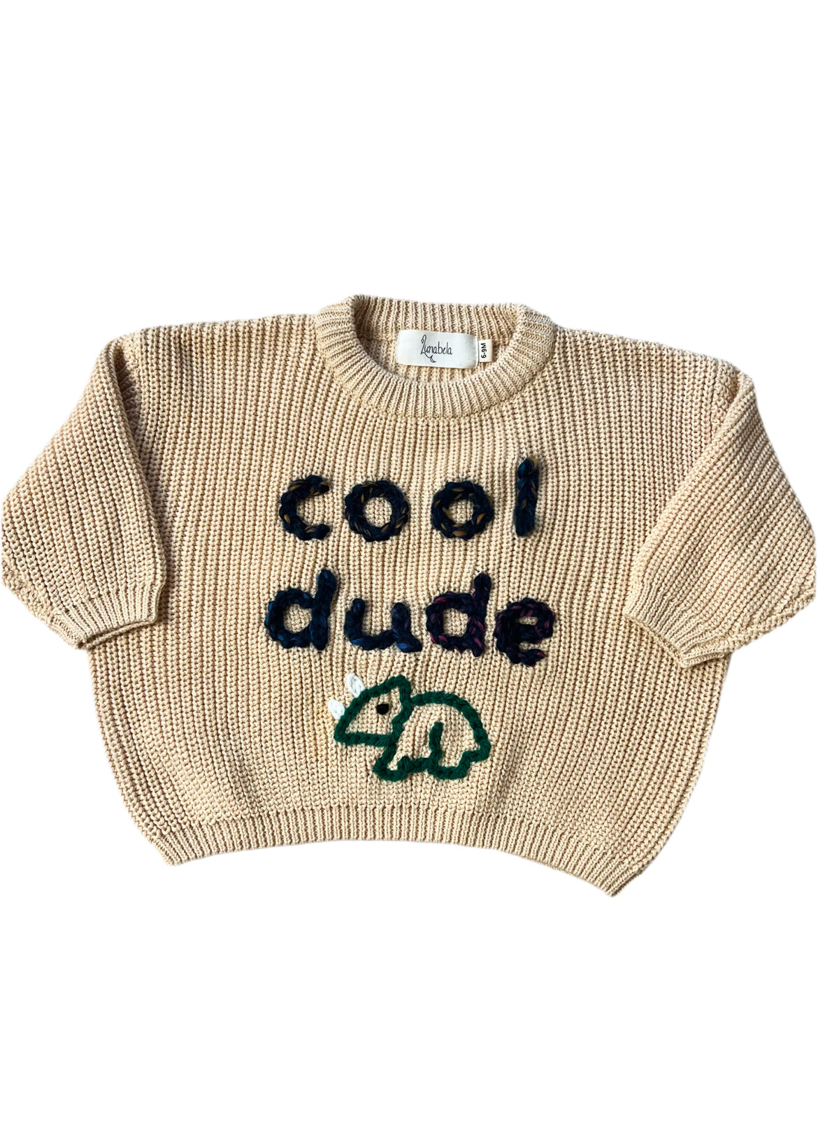 Honey Personalized Oversized Knit Sweater