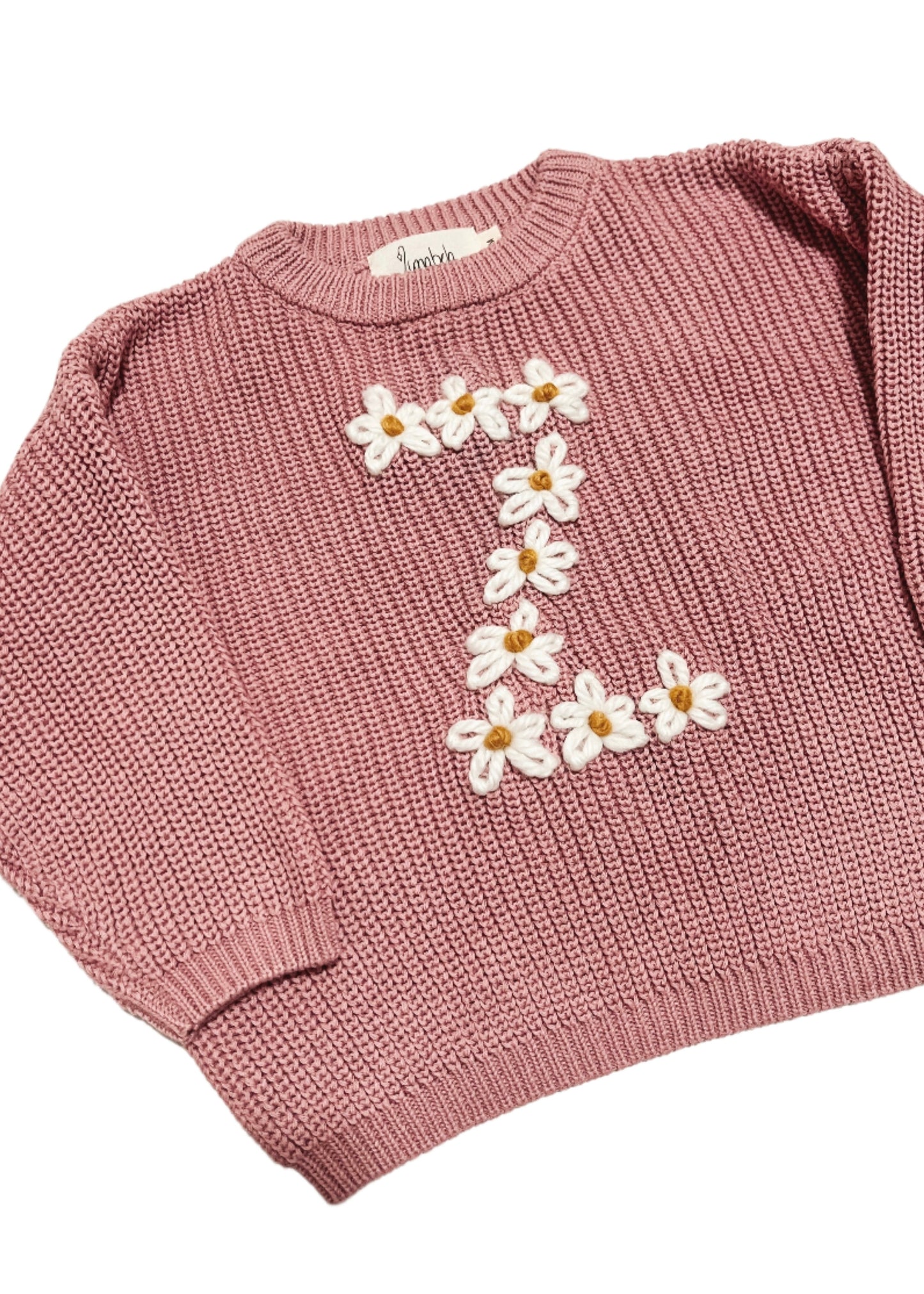 Rose Personalized Oversized Knit Sweater