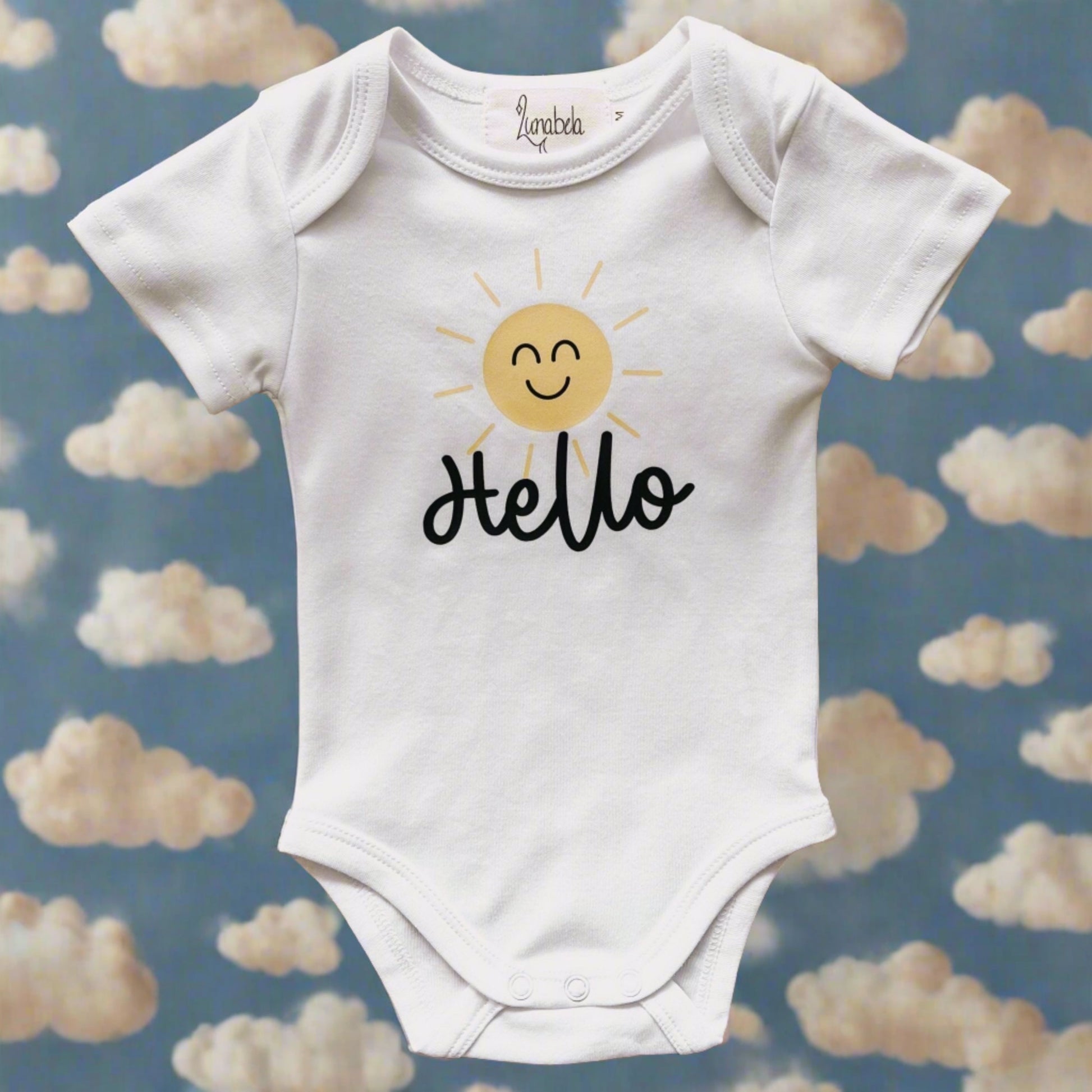 Hello Little Sunshine Bodysuit - Lunabela